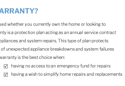 new home owner warranty